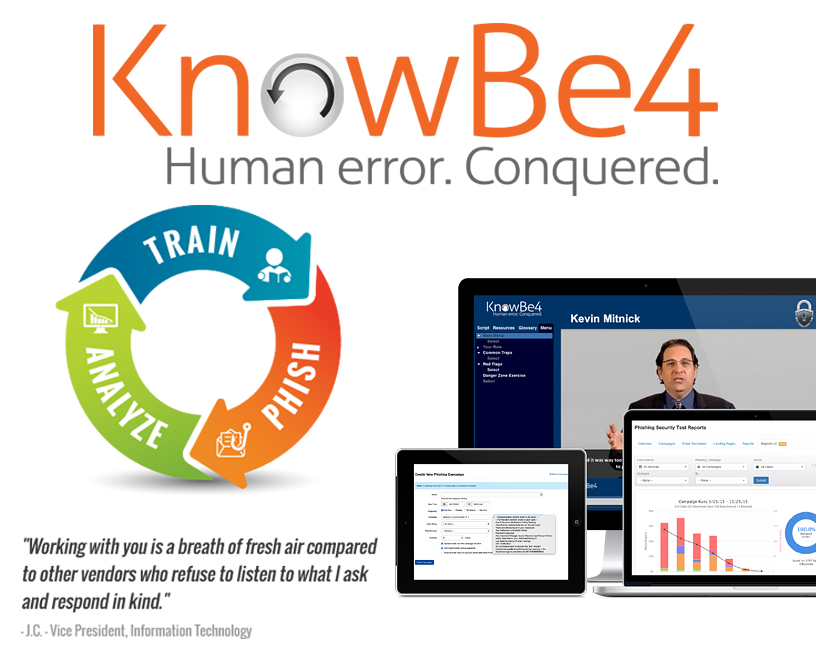 KnowBe4 Optrics Inc