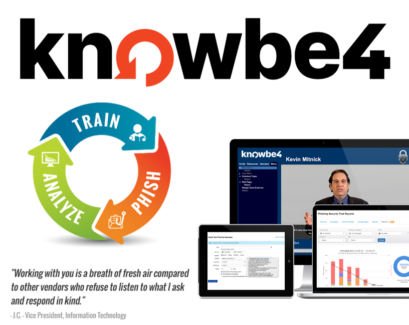Optrics Partner KnowBe4